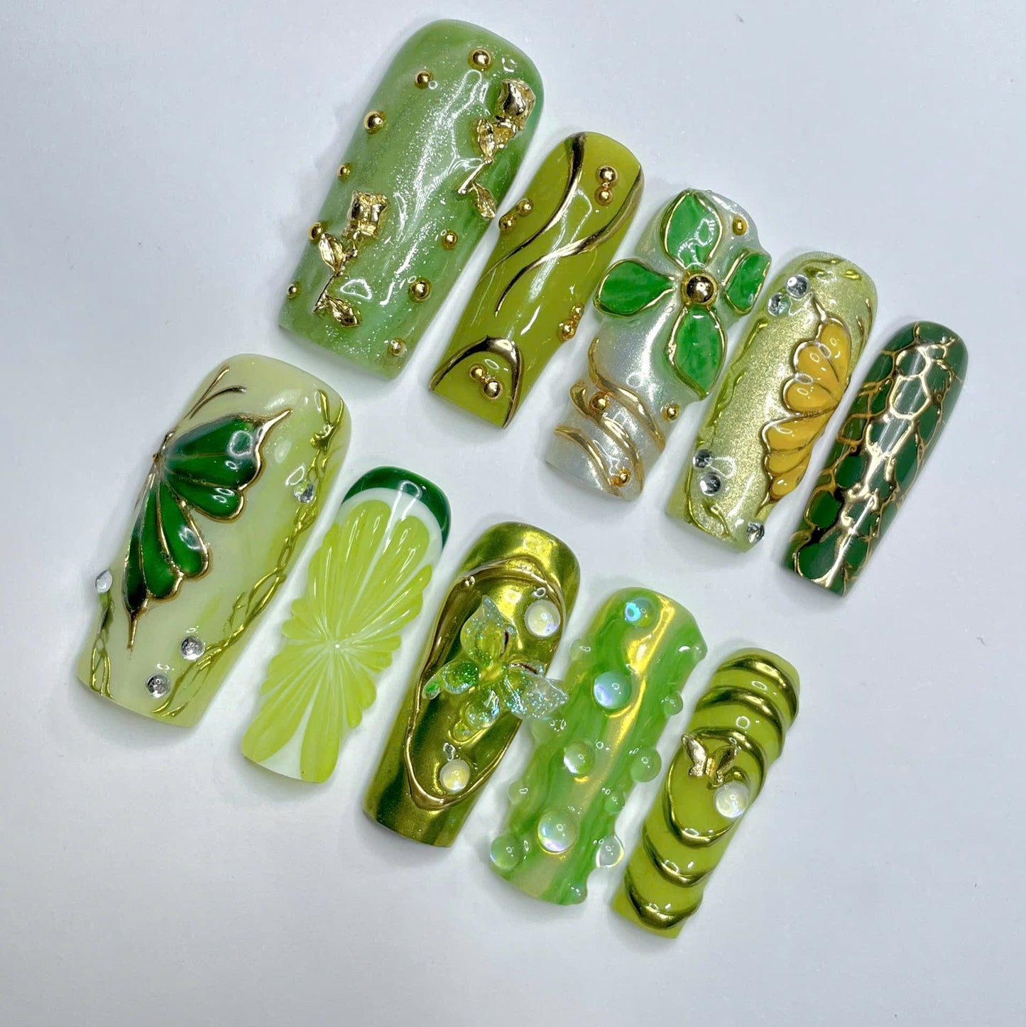 Lime Butterfly Breeze AR00004