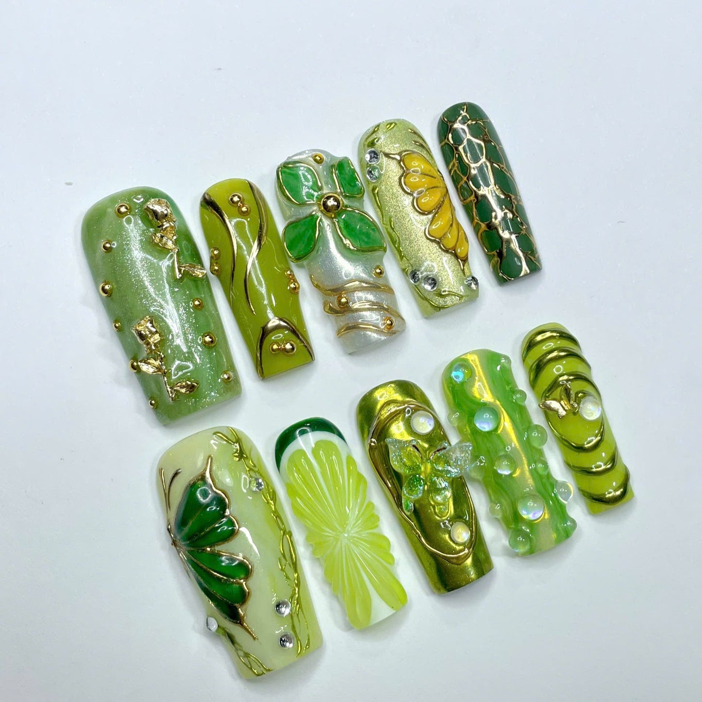 Lime Butterfly Breeze AR00004