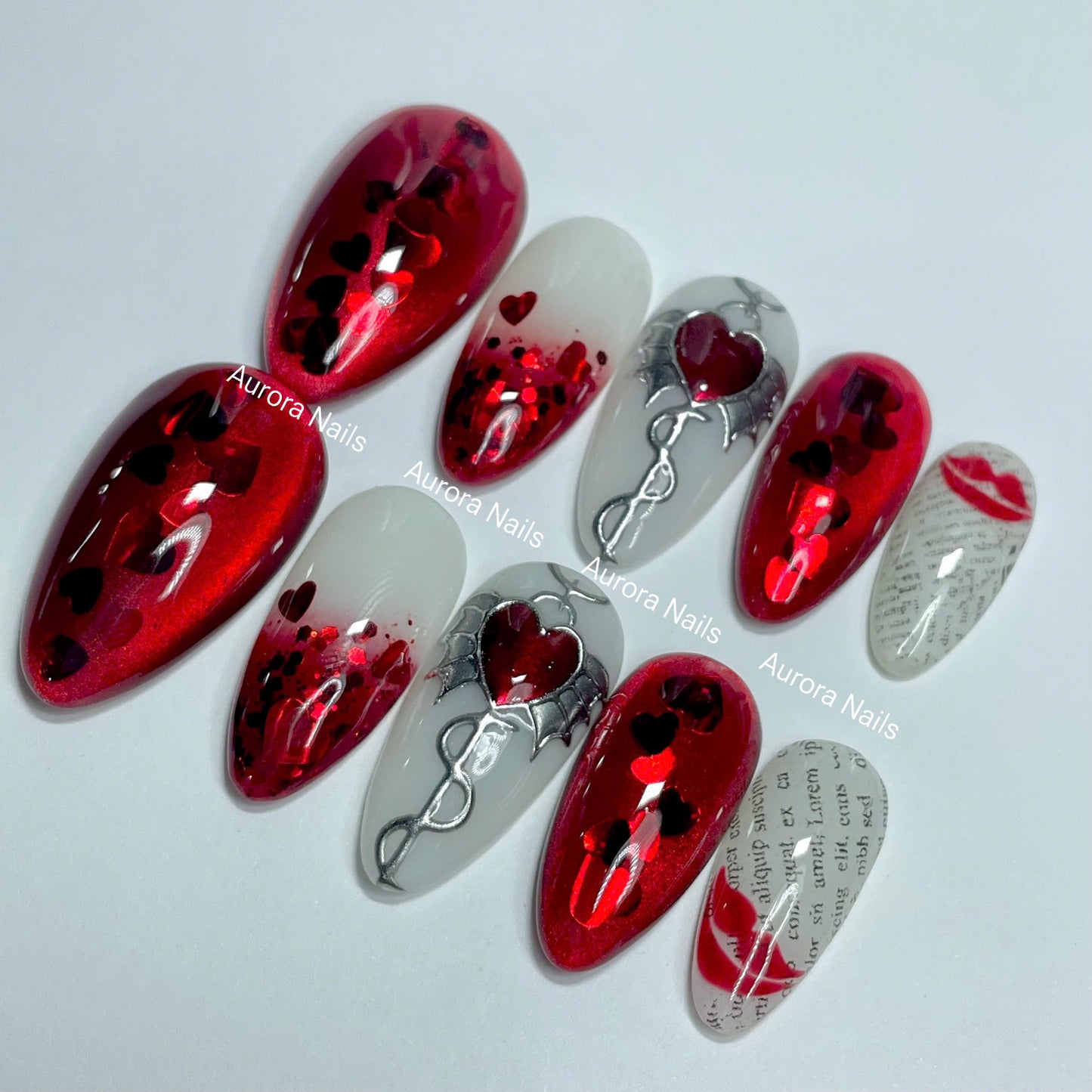 Red Jelly Heart AR00036