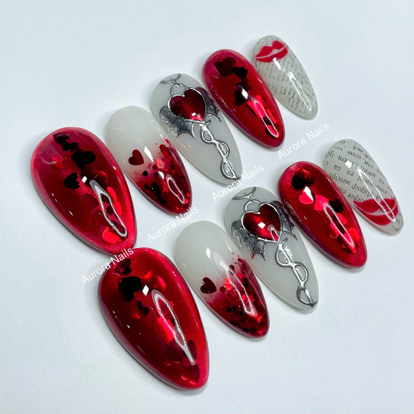 Red Jelly Heart AR00036