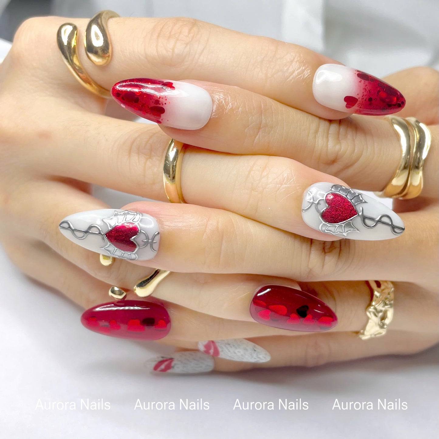 Red Jelly Heart AR00036
