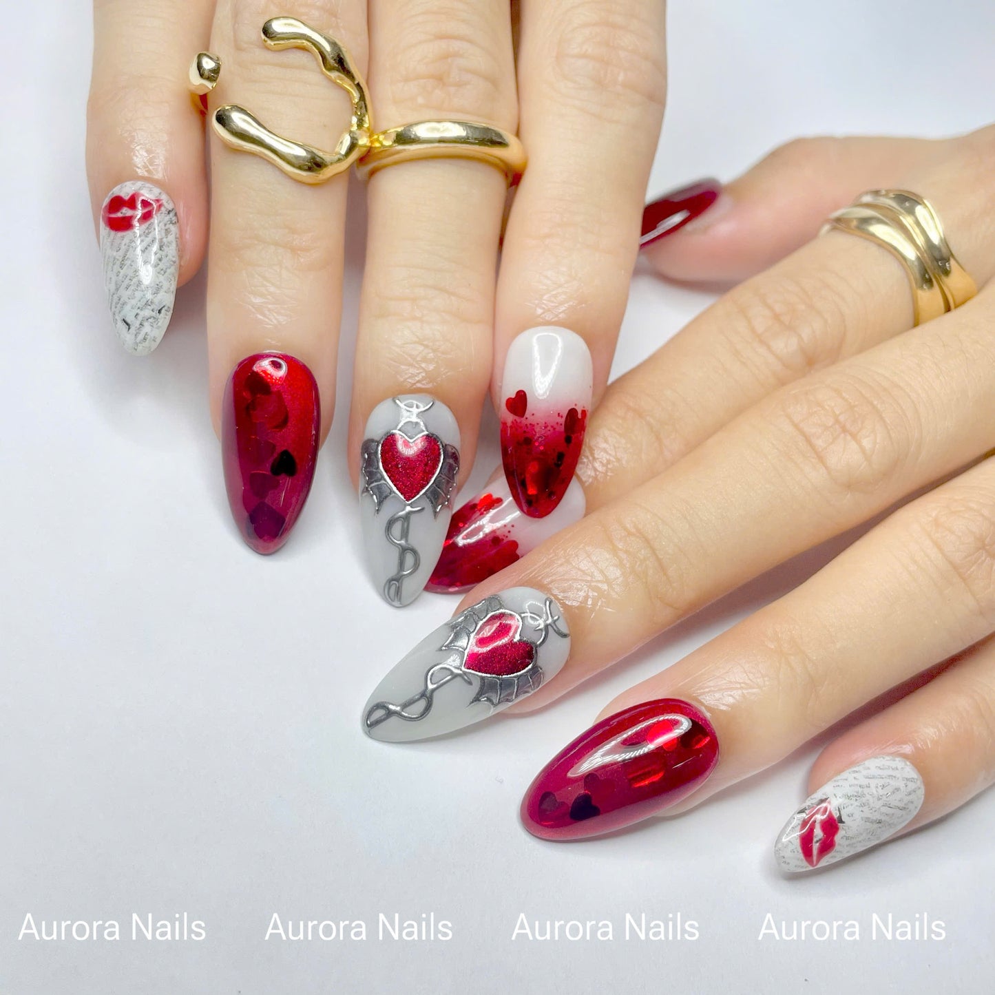 Red Jelly Heart AR00036