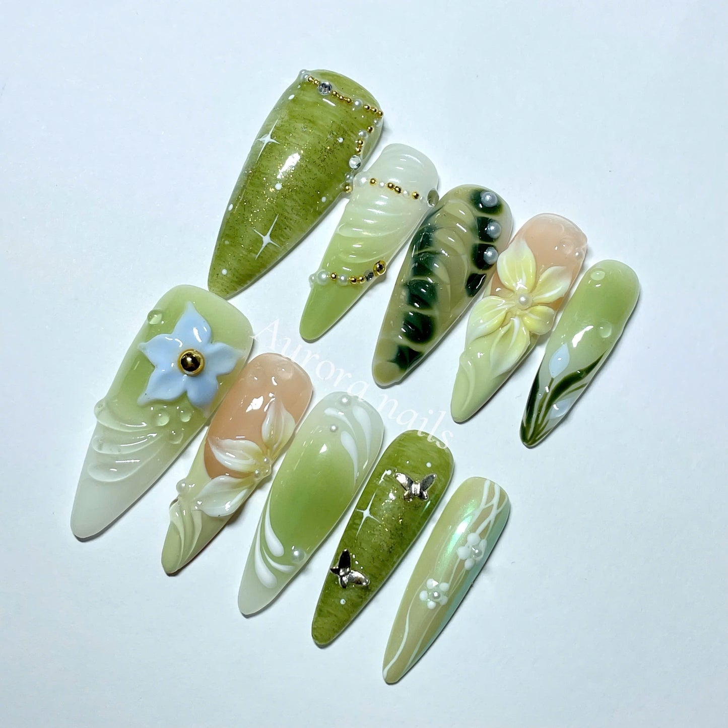 Green Botanical AR00039