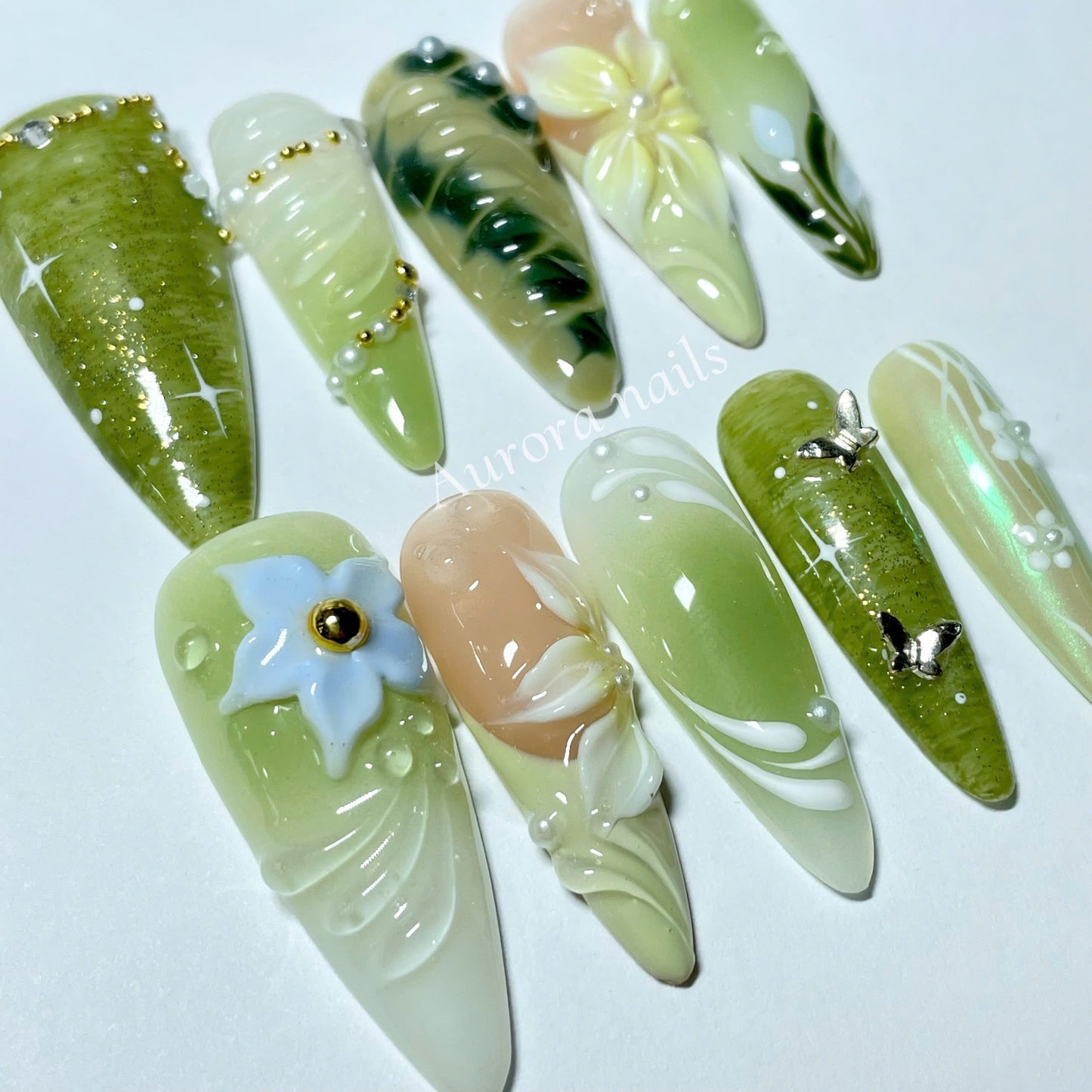 Green Botanical AR00039