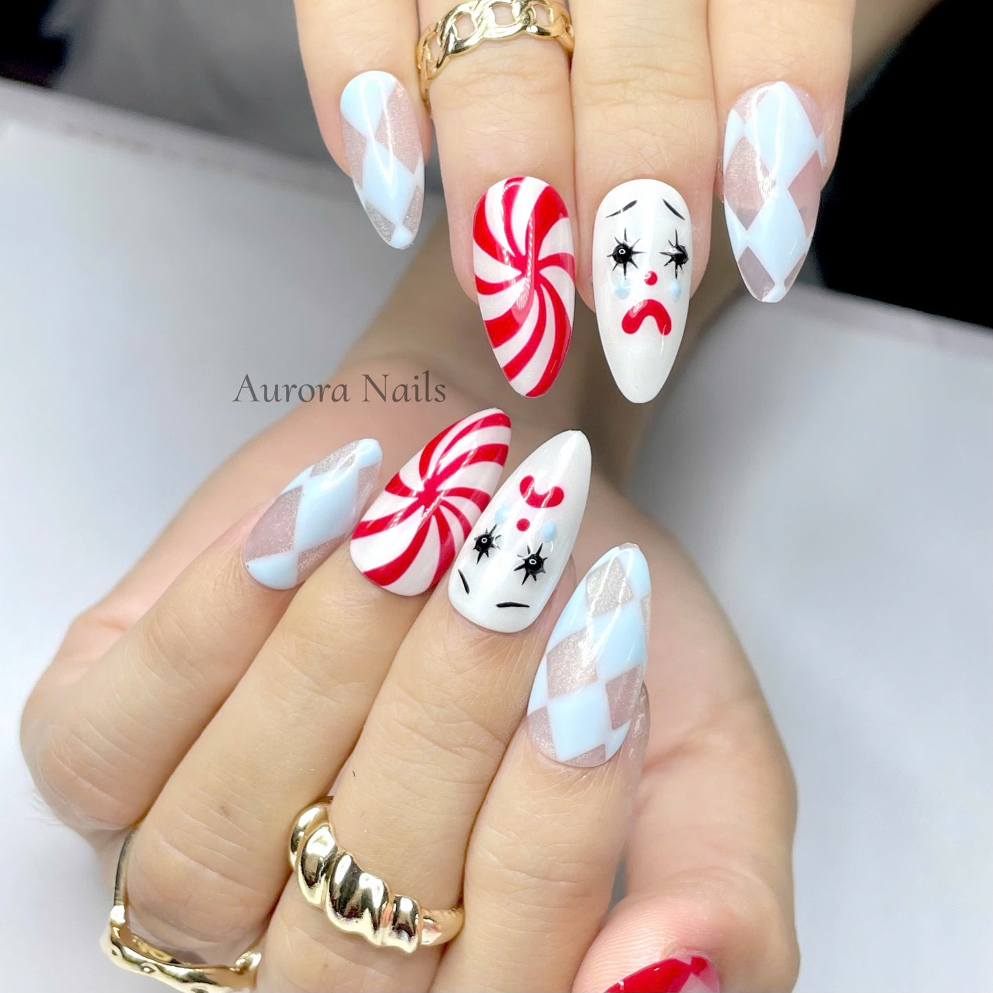 Harlequin Clown AR00056