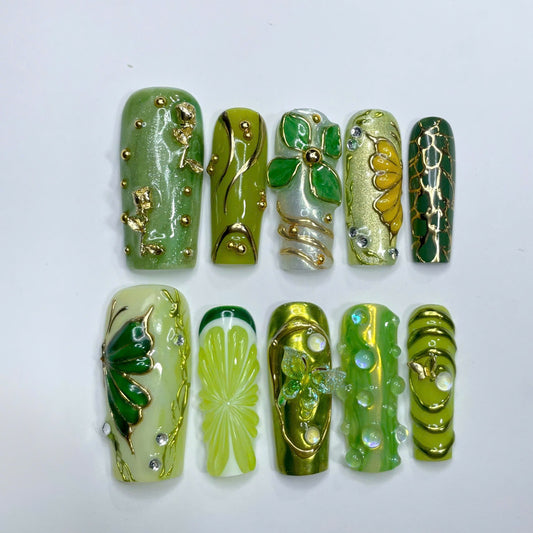 Lime Butterfly Breeze AR00004