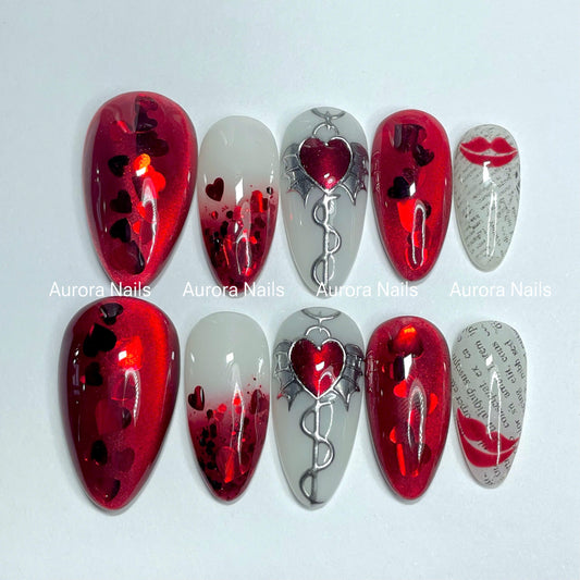 Red Jelly Heart AR00036