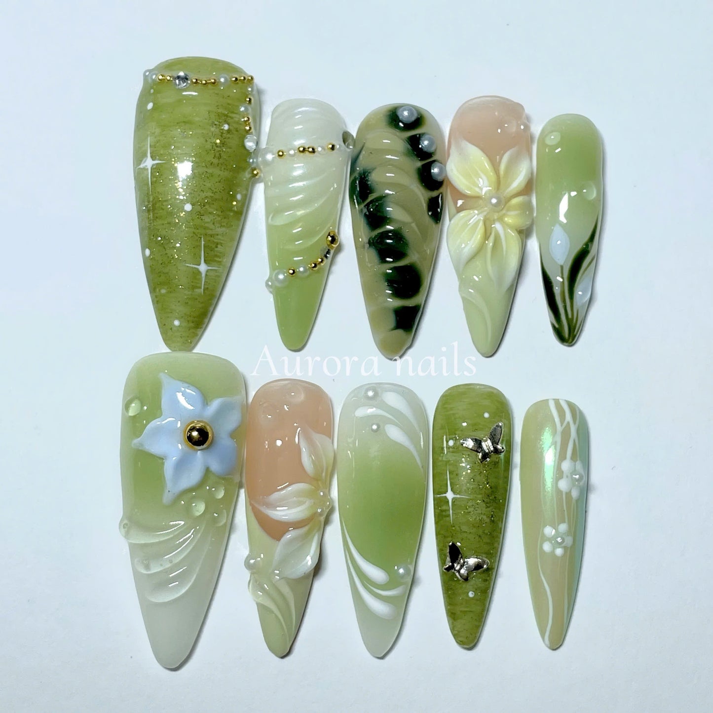 Green Botanical AR00039