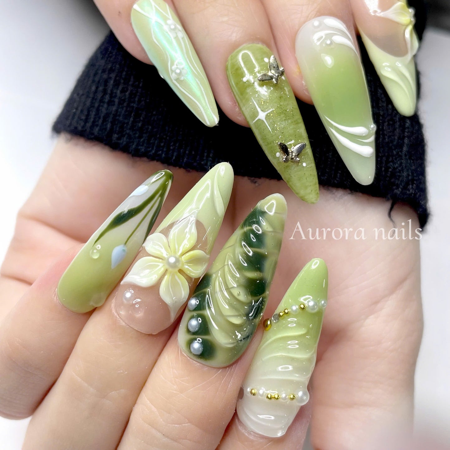 Green Botanical AR00039
