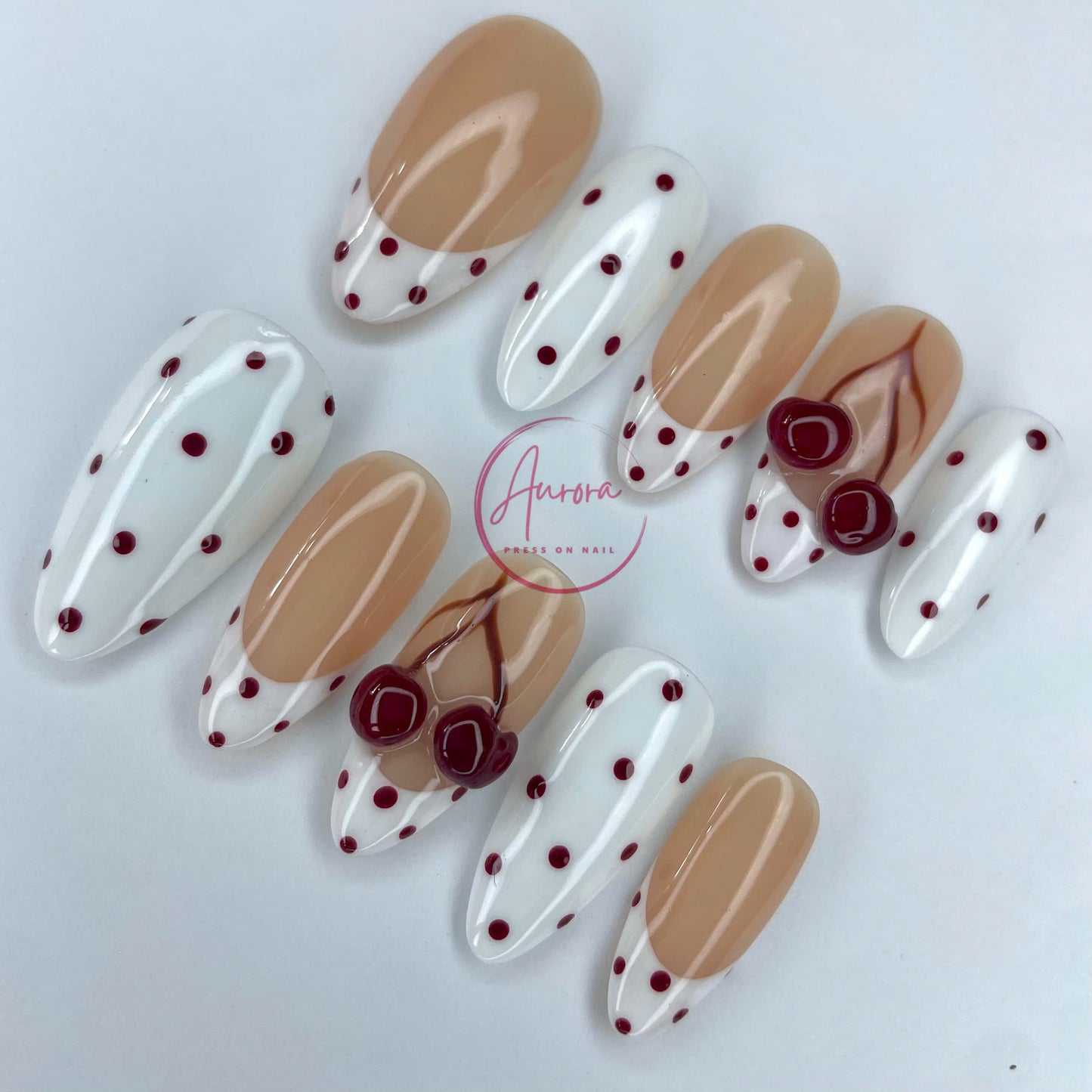 Cherry French Tip AR00107