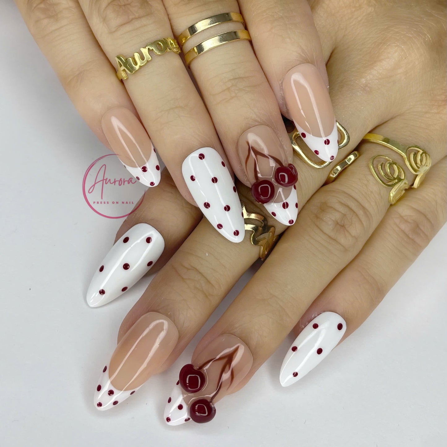 Cherry French Tip AR00107