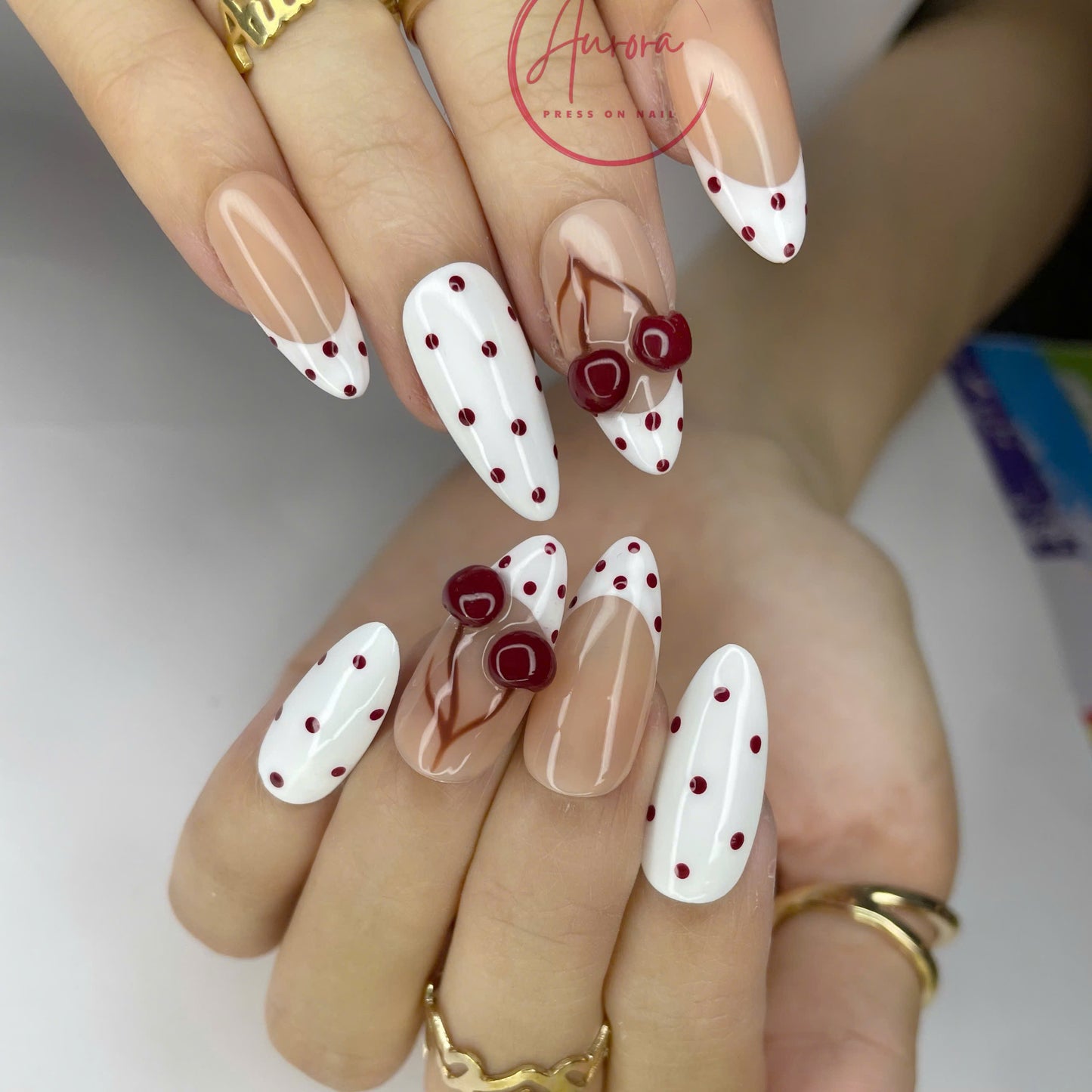 Cherry French Tip AR00107